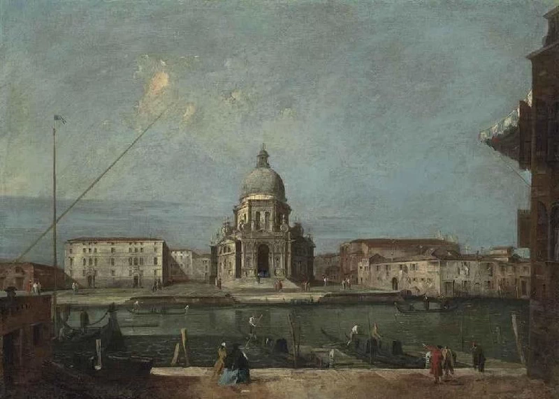 Veduta di Santa Maria della Salute
